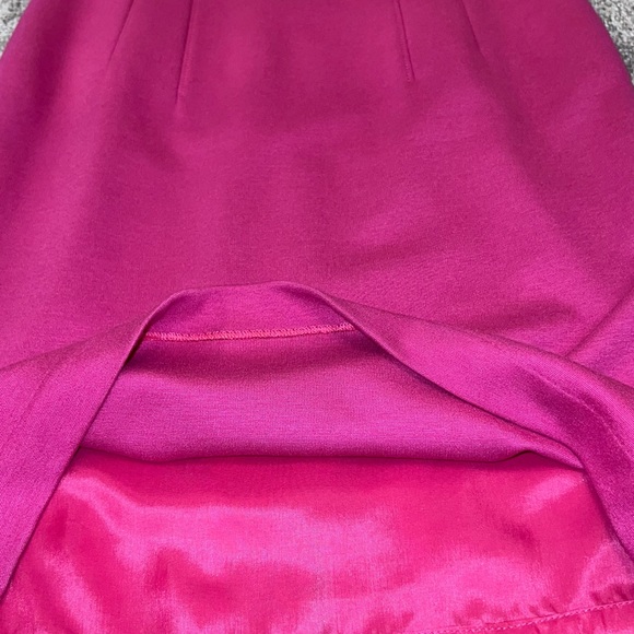 ANTONIO MELANI size 2 sexy sheath midi dress worn slit and twisted straps - Picture 4 of 8